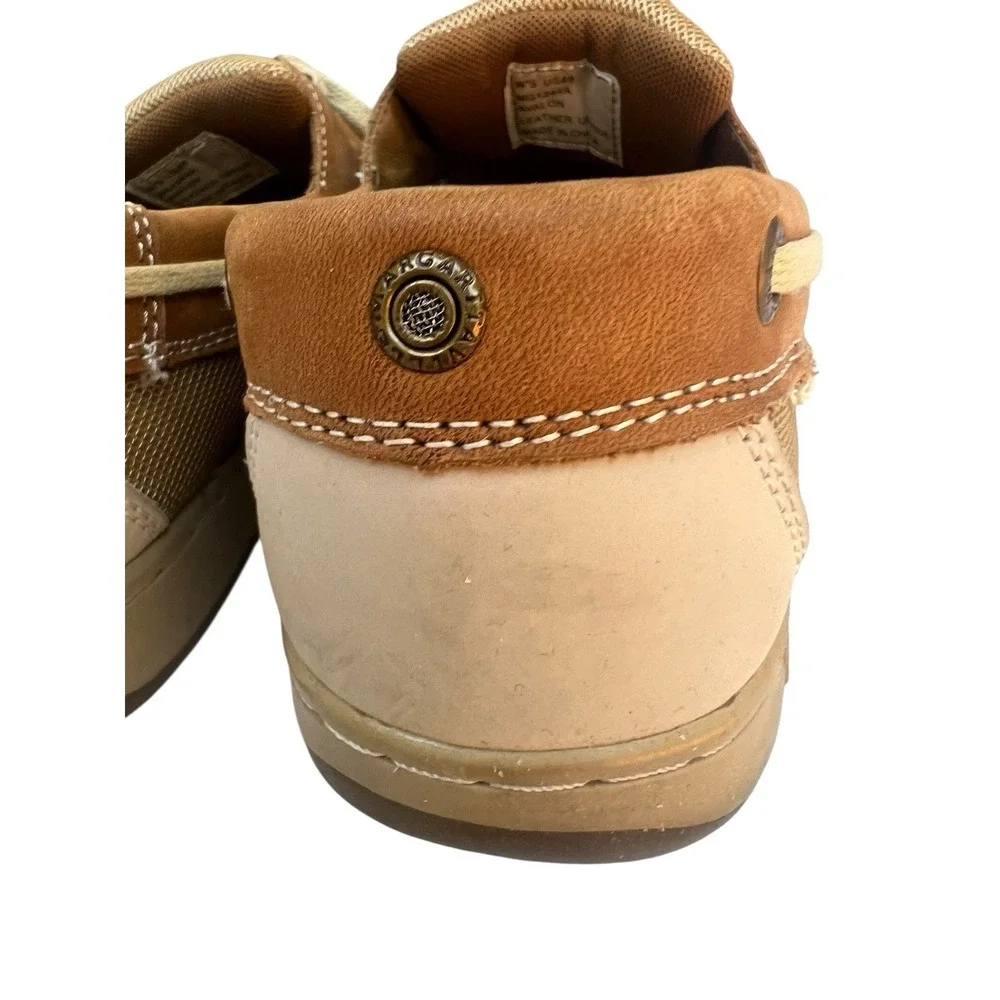 Margaritaville Boat Shoes Size‎ 8 Women's (6.5 Men's) Leather Upper Lace-up